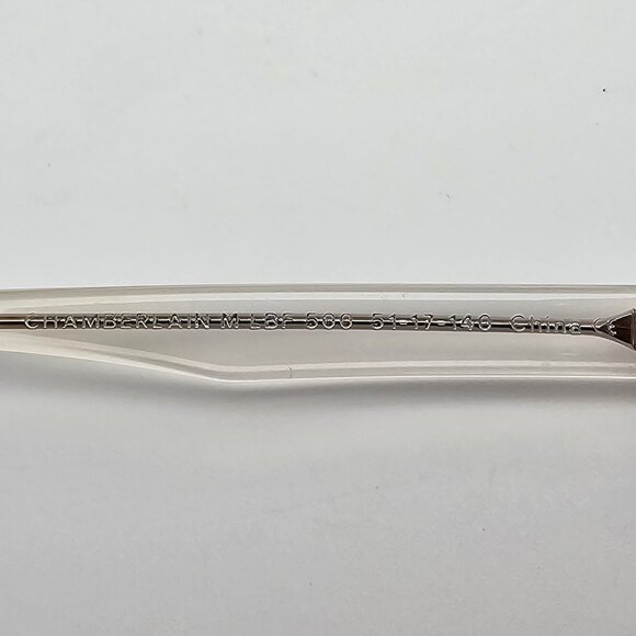 Warby Parker Chamberlain M LBF 500 Crystal Eyeglasses Frame w/ Case 51-17-140 main image 14